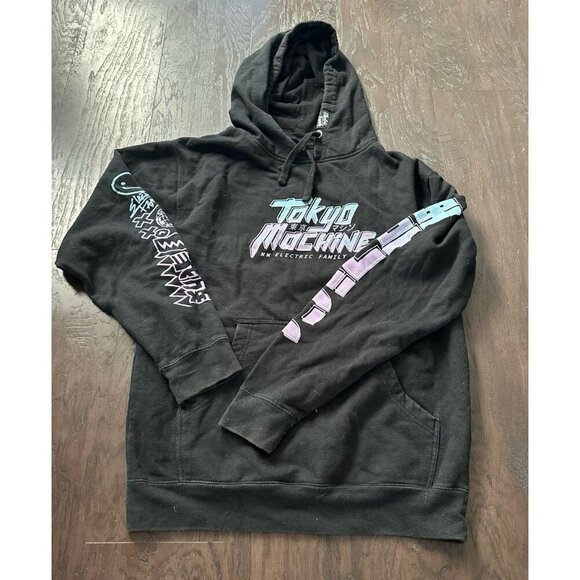 Tokyo Machine Merchandise Shirts | Rare Tokyo Machine Electric Family Hoodie | Poshmark